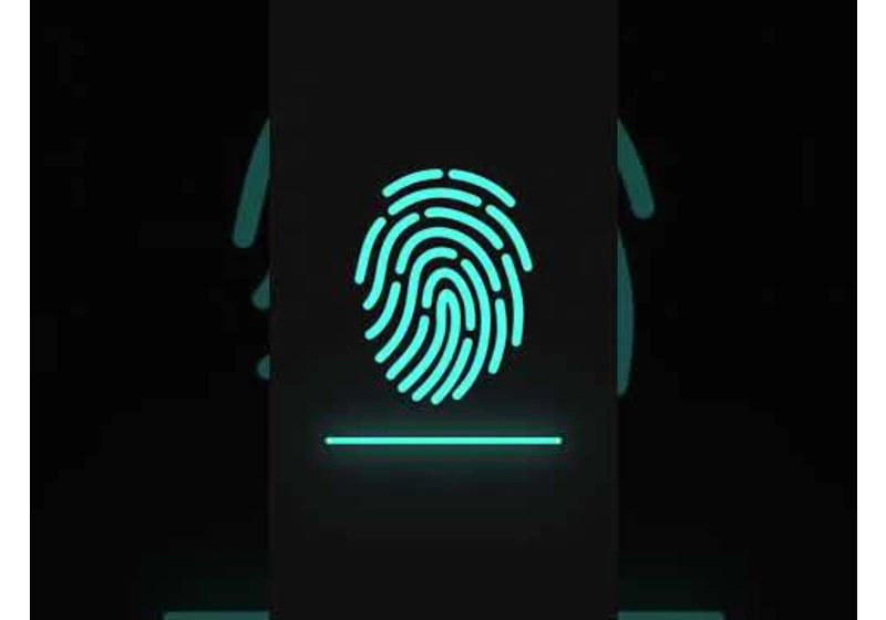 CSS Fingerprint Scanner Animation Effects | Html CSS #shorts