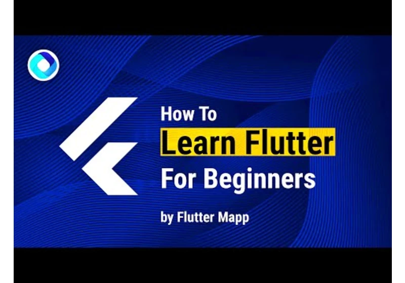 How To Learn Flutter For Beginners - NEW