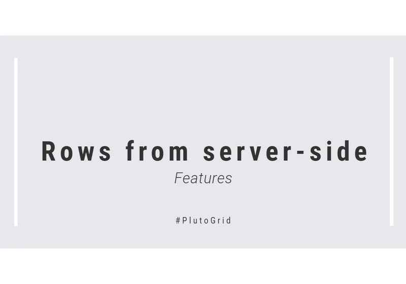 Rows from server-side.