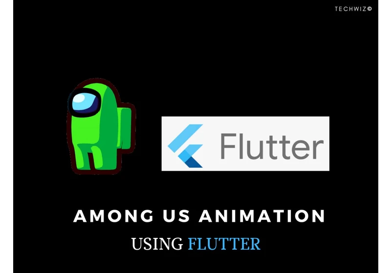 Among us game Animation using Flutter