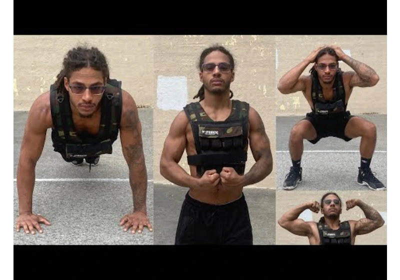 I Survived The 1000 Push Ups and 1000 Squats with a 45 Pound Vest Challenge | That's Good Money