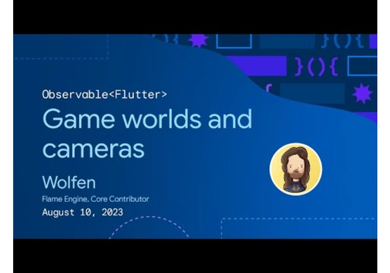 Observable Flutter: Game worlds and cameras