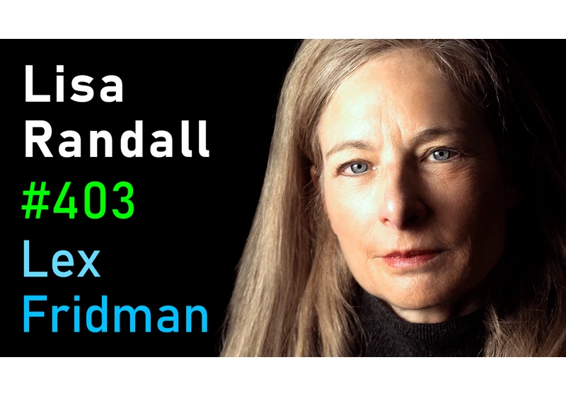 #403 – Lisa Randall: Dark Matter, Theoretical Physics, and Extinction Events