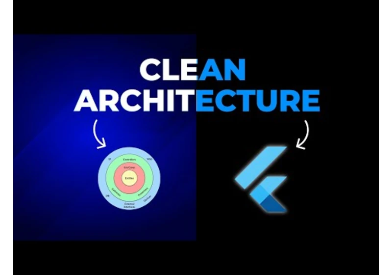 Flutter Clean Architecture