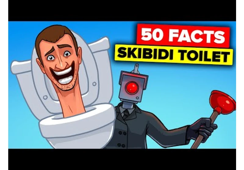 50 Insane Facts About SKIBIDI TOILET (Youtube Series)