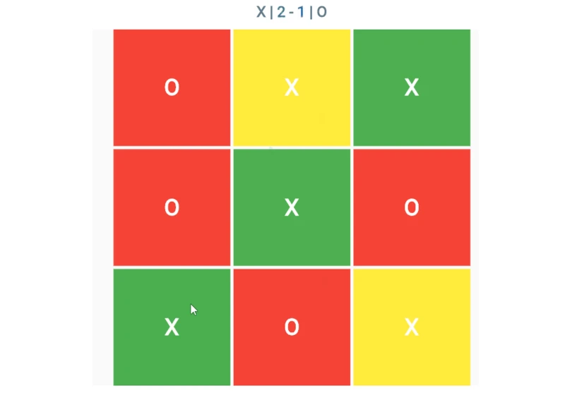 TicTacToe with Flutter