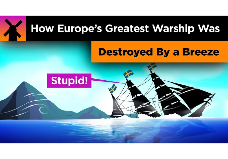 How Europe's Greatest Warship Was Destroyed by a Breeze