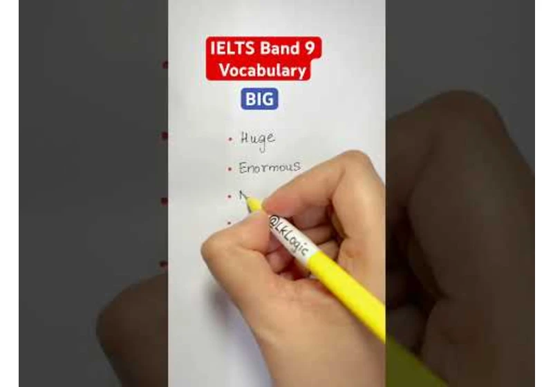 IELTS Band 9 Vocabulary - BIG