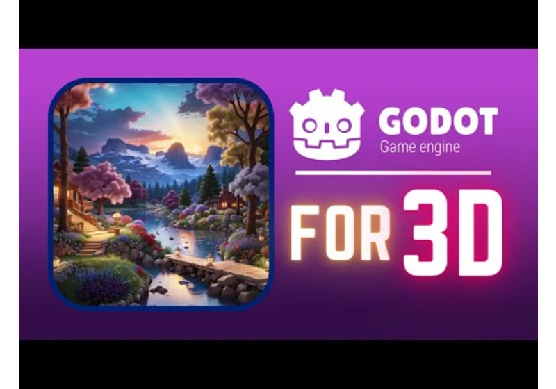 Is Godot any good for 3D games?