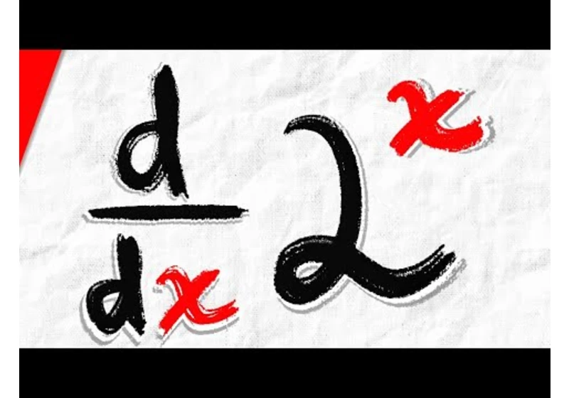 Derivative of 2^x | Calculus 1 Exercises