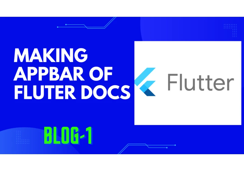 Flutter docs Navigation