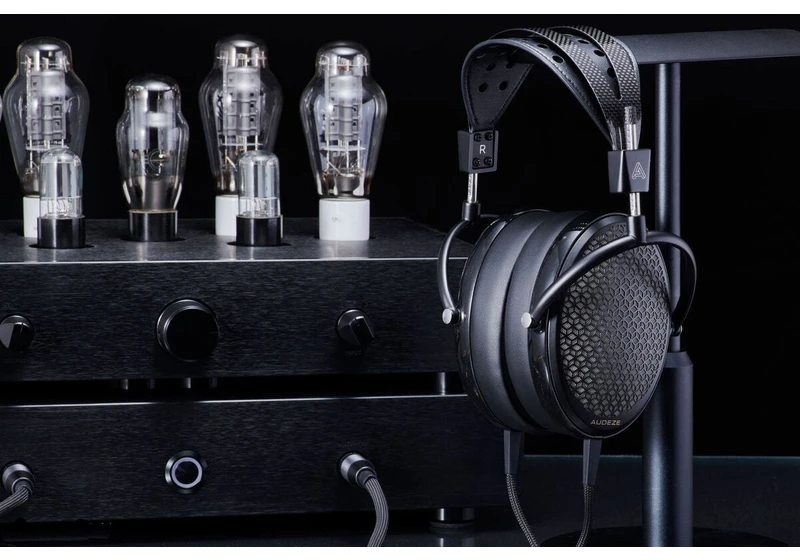 Audeze debuts its CRBN electrostatic headphone