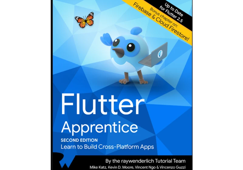 Learn Flutter for free with Flutter Apprentice!