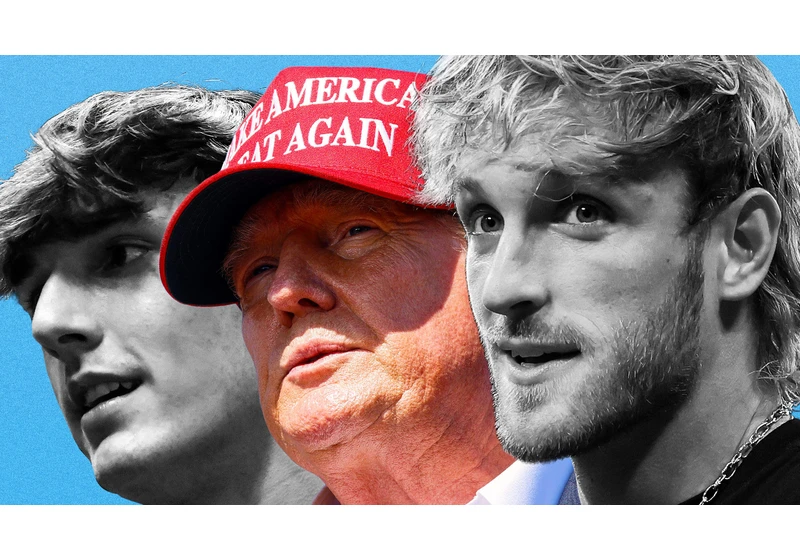 From Bryce Hall to Logan Paul, the 2010s internet bros are being MAGA-pilled