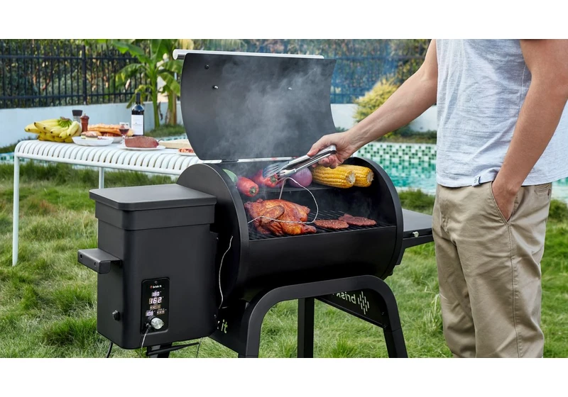  Brisk It's new wood pellet grill promises AI cooking at a more affordable price 