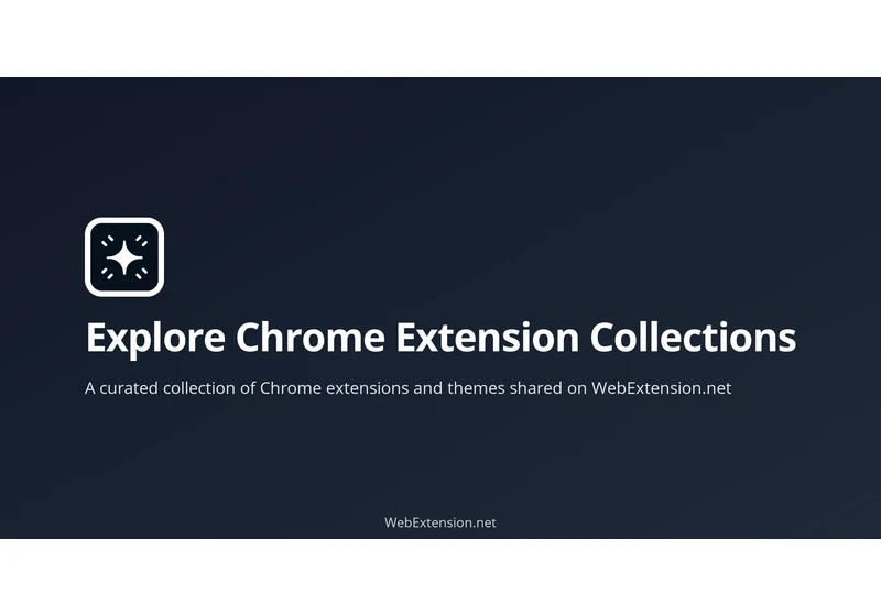 I built a platform for discovering and sharing Chrome extension collections