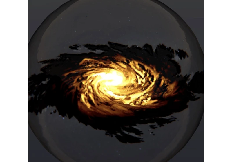 Rendering a Procedural Vortex Inside a Glass Sphere with Three.js and TSL