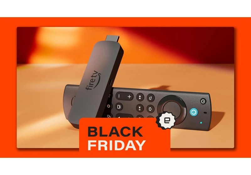 Amazon Black Friday sale discounts the Fire TV Stick 4K Max to a record low of $33