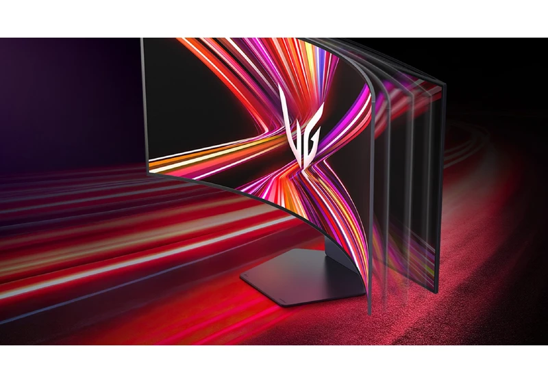 LG's bendable 5K OLED monitor is an early shout for star of CES 2025