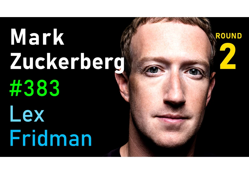 #383 – Mark Zuckerberg: Future of AI at Meta, Facebook, Instagram, and WhatsApp