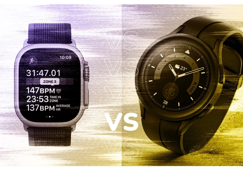 Apple Watch Ultra vs Samsung Galaxy Watch 5 Pro: How the high-end smartwatches compare