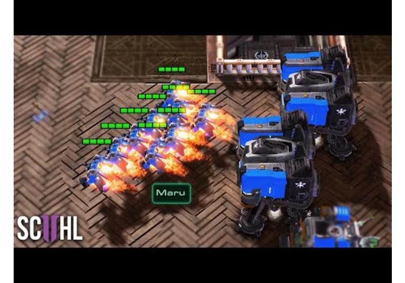 Maru's MASS REAPER RUSH - Starcraft 2: Maru vs. Reynor