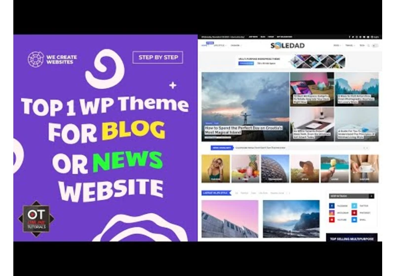 The Best WordPress Theme for Blog or News Websites | WordPress Theme Reviews