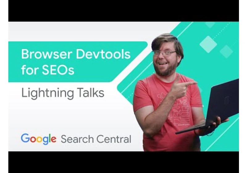 SEO troubleshooting with Browser Devtools