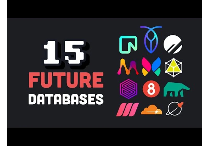 15 futuristic databases you’ve never heard of