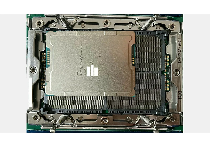  Image of Massive Intel LGA7529 Socket Leaks Online 