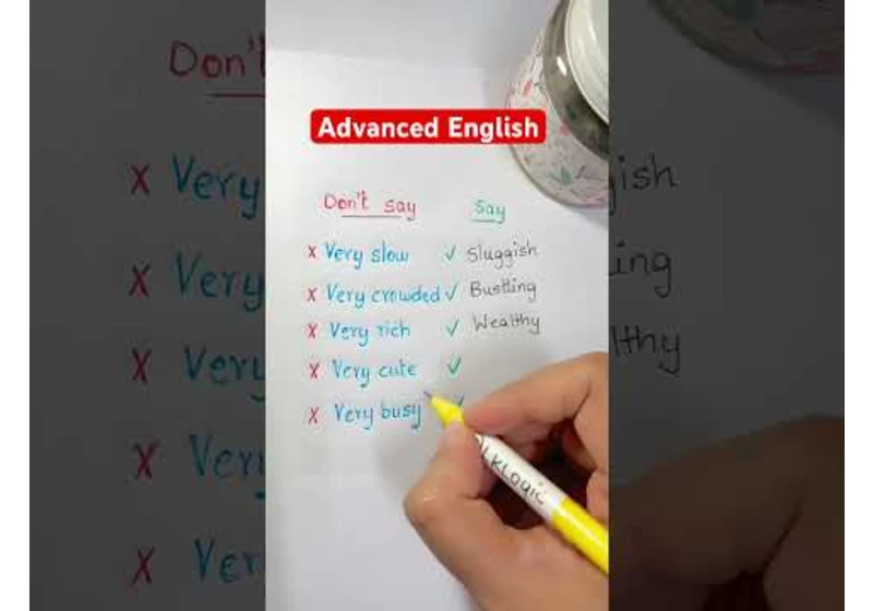 Advanced English