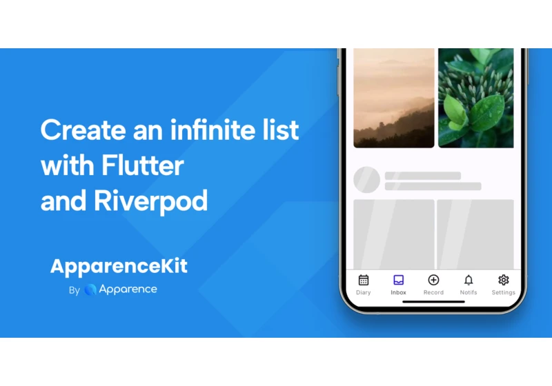 Create an infinite list with Flutter and Riverpod