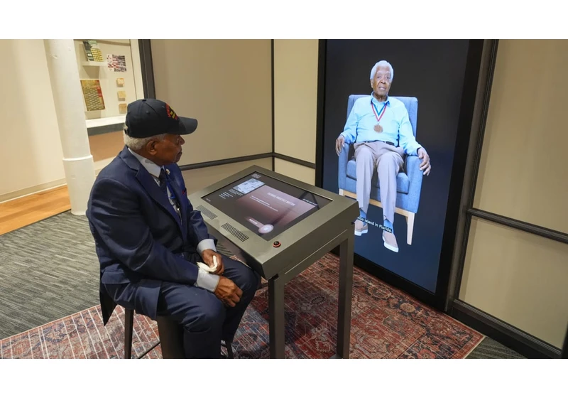 This New Orleans museum uses AI to allow visitors to speak with WWII veterans