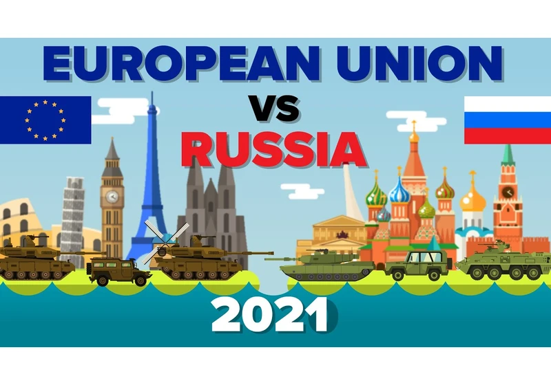 EUROPEAN UNION (EU) vs RUSSIA 2021 - Who Would Win? Army/Military Comparison