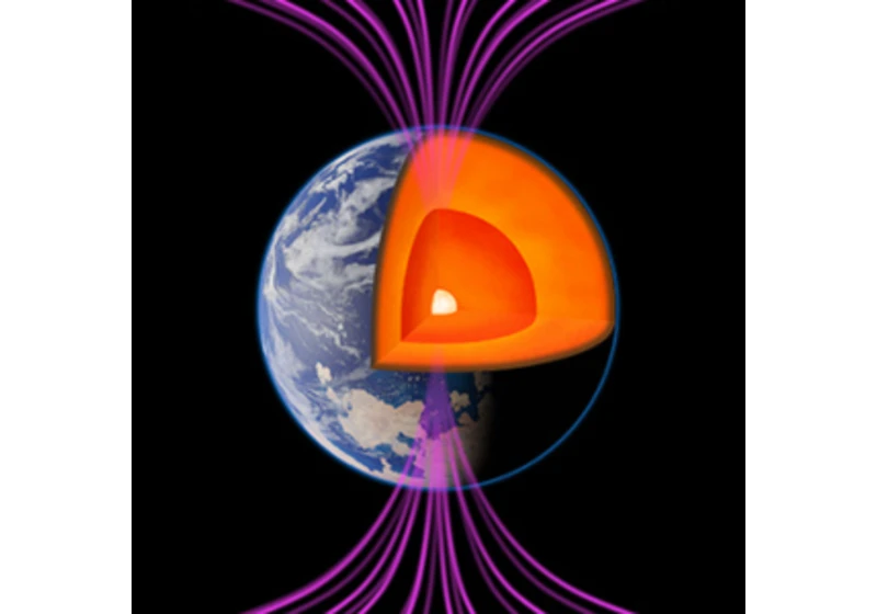 Vnitřní jádro Země vzniklo před 550 miliony let a obnovilo magnetický štít