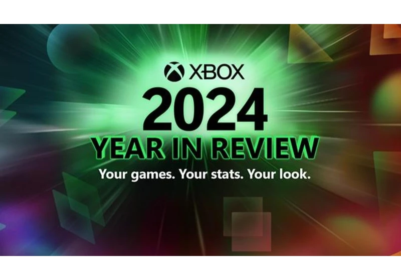  Get your "Xbox 2024 Year in Review:" Microsoft's new Xbox site shows you how many hours you've spent gaming this year 