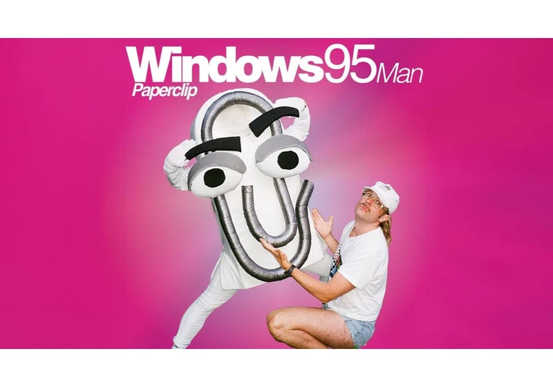  “Clippy is my best friend,” Windows95man drops another banger dedicated to everyone's favorite Office assistant 