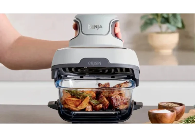 I Tested Ninja's New Glass-Bowl Air Fryer and Now I'm Tossing My Old One