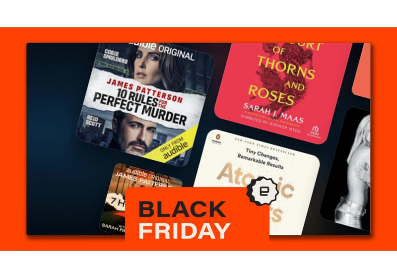 Amazon Black Friday deals bring three months of Audible down to only $3