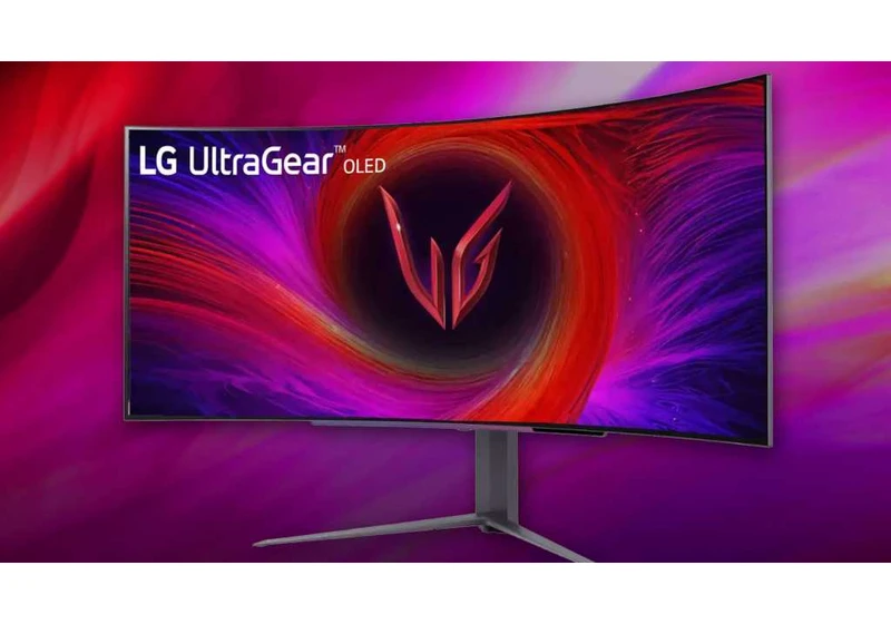 This giant LG 240Hz OLED ultrawide monitor is $700 off right now