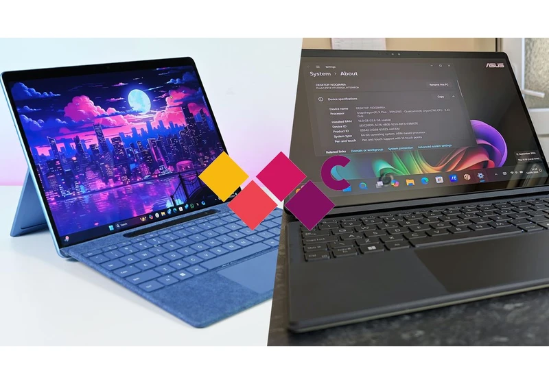  Surface Pro 11 vs. ProArt PZ13: Microsoft's 2-in-1 Copilot+ PC isn't bested, but ASUS makes a strong argument with a lower cost 