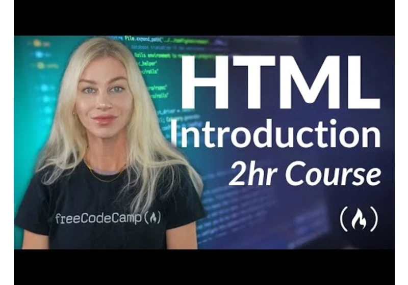 HTML & Coding Introduction – Course for Beginners