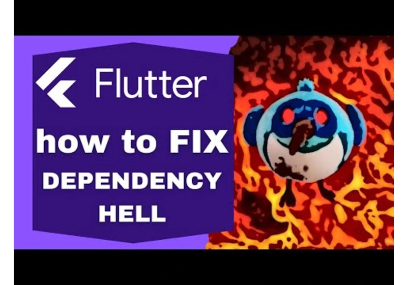 How to fix: Because ... depends on ... which depends on ..., ... is required