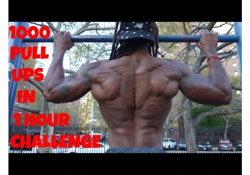 1,000 PULL UPS IN 1 HOUR CHALLENGE! - Shredda | That's Good Money