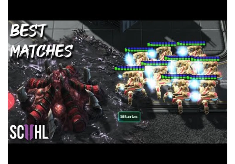 The Best StarCraft 2 Matches Ever: Stats vs. Dark (#3)