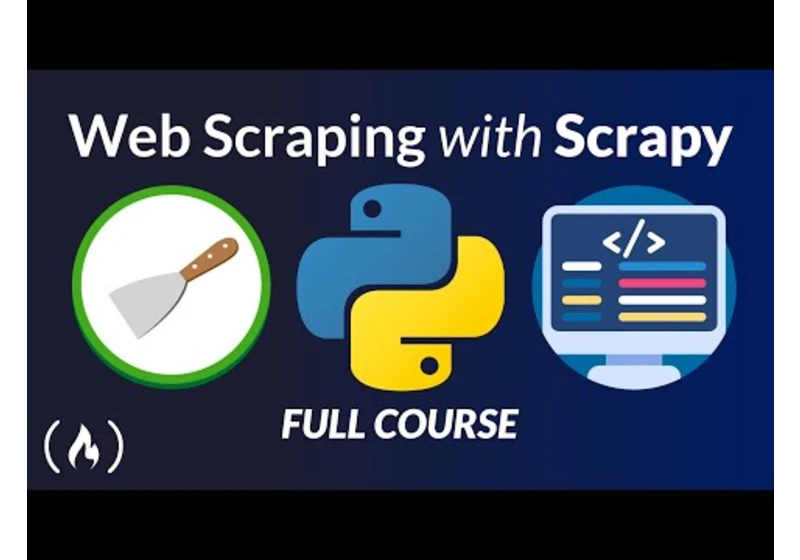 Scrapy Course – Python Web Scraping for Beginners