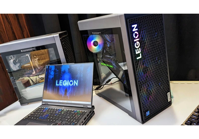  Lenovo reveals Legion desktops with next-generation hardware at CES 