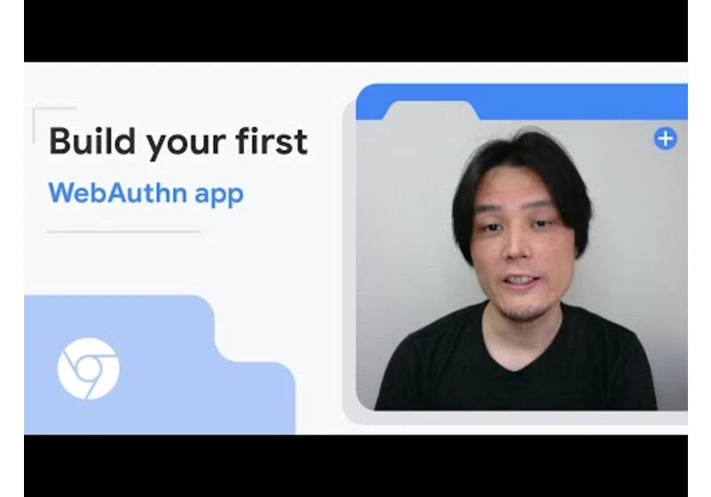 Build your first WebAuthn app (Japanese with English subtitles)