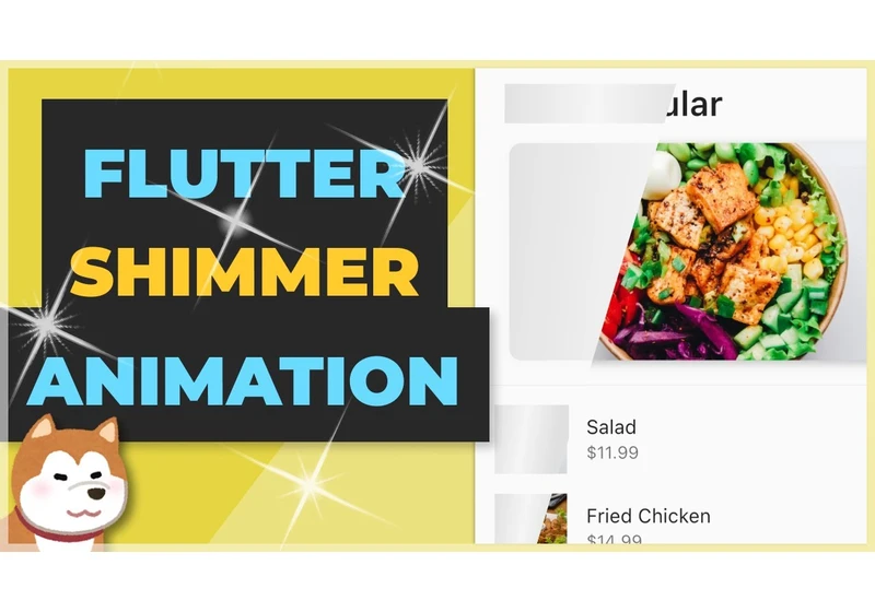 Shimmer Loading Animation Effect | Flutter Package Spotlight