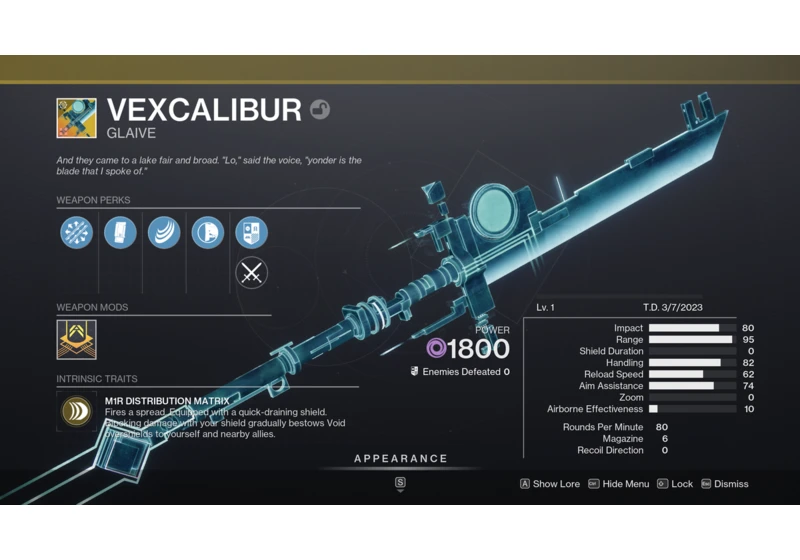  Destiny 2 'Avalon' Exotic mission guide: How to get Vexcalibur 